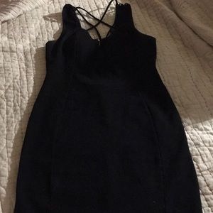 Black formal dress